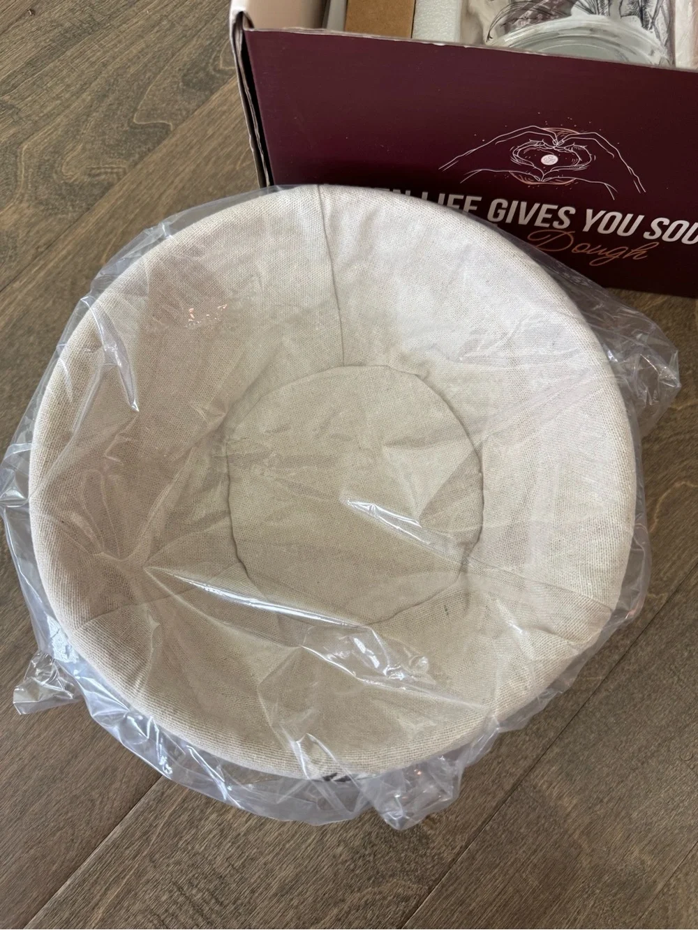 Superbaking Sourdough Starter Jar Kit Proofing Basket Silicone Bread Sling New